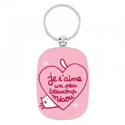 Porte-Cles Je T'Aime Un Peu...