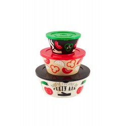 Set De 3 Saladier+Couvercle...