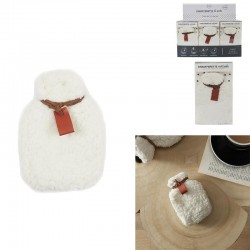 Chaufferette Sherpa Blanc...