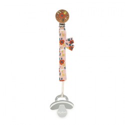 Attache Tétine Coquelicot...