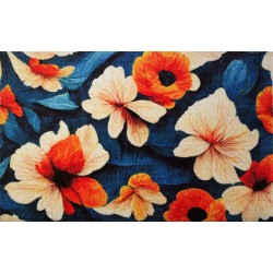 Tapis Dallas Grosses Fleurs...