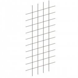 Grille Maille 15Cm Gris 170X80