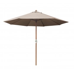 Parasol Droit Bois/Taupe...
