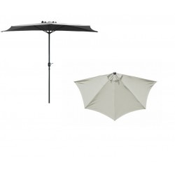 1/2 Parasol Droit Grey/Écru...