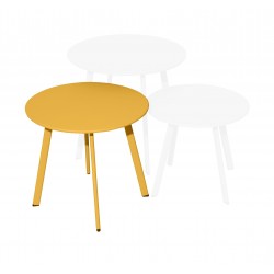Massaï Table Basse Miel Ø45...
