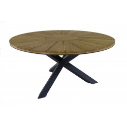 Ferrone Table Graphite/Teck...
