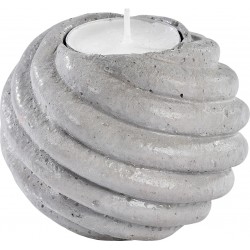 Bougeoir rond torsade pm