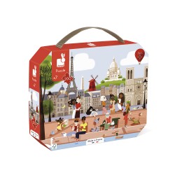Puzzle Paris 200Pcs Rouge -...