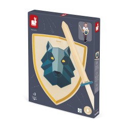 Set Du Chevalier Loup Bleu...