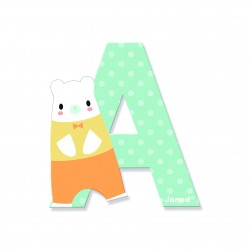 Lettre Pure A Multicolore -...