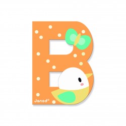 Lettre Pure B Multicolore -...