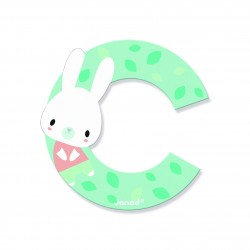 Lettre Pure C Multicolore -...