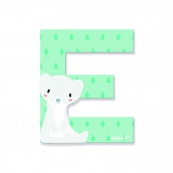 Lettre Pure E Multicolore -...
