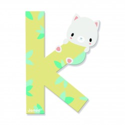 Lettre Pure K Multicolore -...