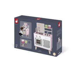 Cuisine Macaron Rose/Blanc...