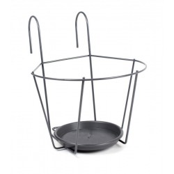 Porte pots à crochets Ø22...