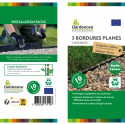 BORDURES PLANES clipsables...