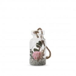 VERRINE feuillages + Rose...