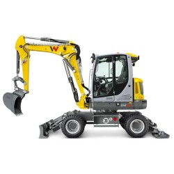 Pelleteuse Sur Pneus Wacker...