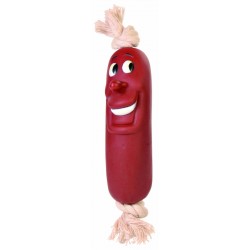 Saucisse snack toy&corde 11cm