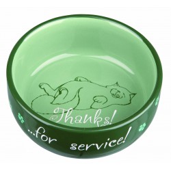 Écuelle chat thanks for...