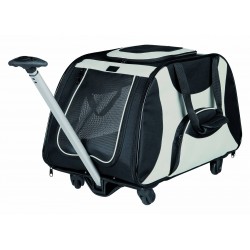 Trolley 34x43x67cm noir/gris