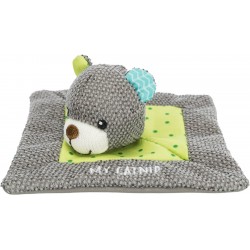 Doudou ours junior 13x13