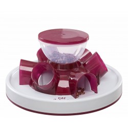 Cat activity tunnel feeder...