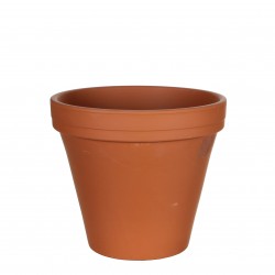 Pot Stan Rond Terracotta En...