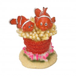 POISSON CLOWN + ANEMONE...