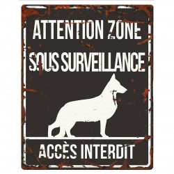 PANNEAU CHIEN SQUARE GERMAN...