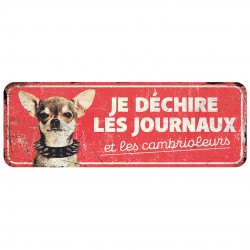 Panneau d'avertissement...