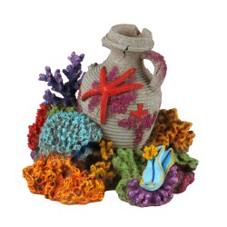 Cruche Amphora avec corail...