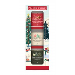 Coffret 3 Votives En Verre...