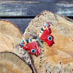 Déco murale papillon M métal