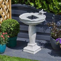 Fontaine solaire amis à plumes