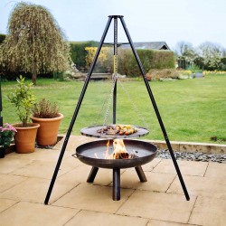 Brasero hanging tri-grill...