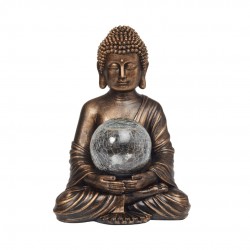 Buddha et globe solaire