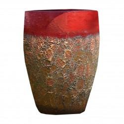 Jarre Leon Rouge En Terre...