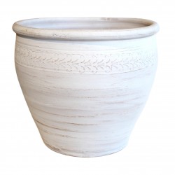 Pot Boule Texane Blanc En...