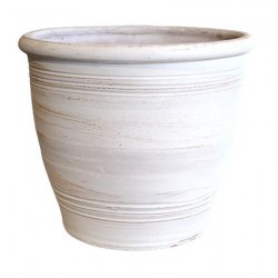 Pot Cuvier Texane Blanc En...