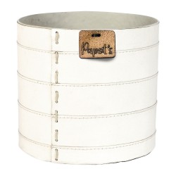 Cache-Pot Cyl. Papots Cuir...