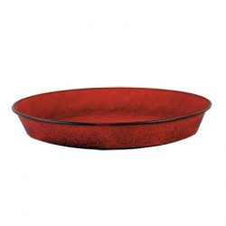 Soucoupe Dometal Rouge En...