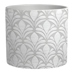 Pot Cylindrique Rita Blanc...