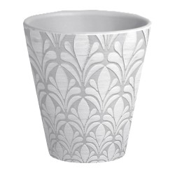 Pot Orchidée Rita Blanc En...