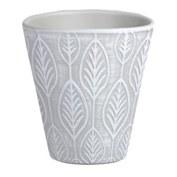 Pot Orchidée Rita Blanc En...