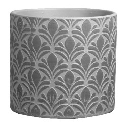 Pot Cylindrique Rita Gris...