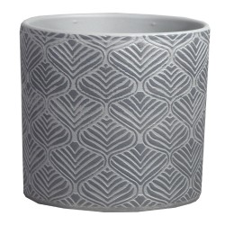 Pot Cylindrique Rita Gris...