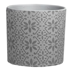 Pot Cylindrique Rita Gris...