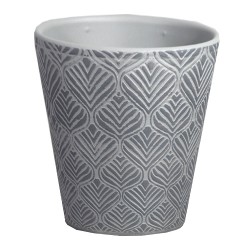 Pot Orchidée Rita Gris En...